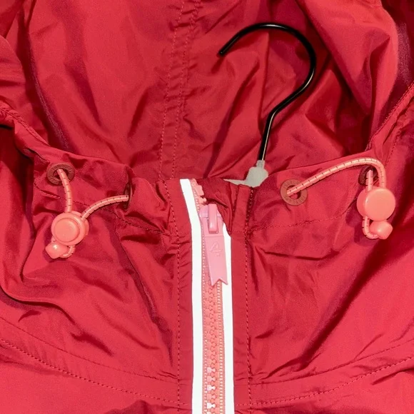 Fourlaps Women’s Pink and Wine Windbreaker Jacket Sz M   $178 - Picture 3 of 10